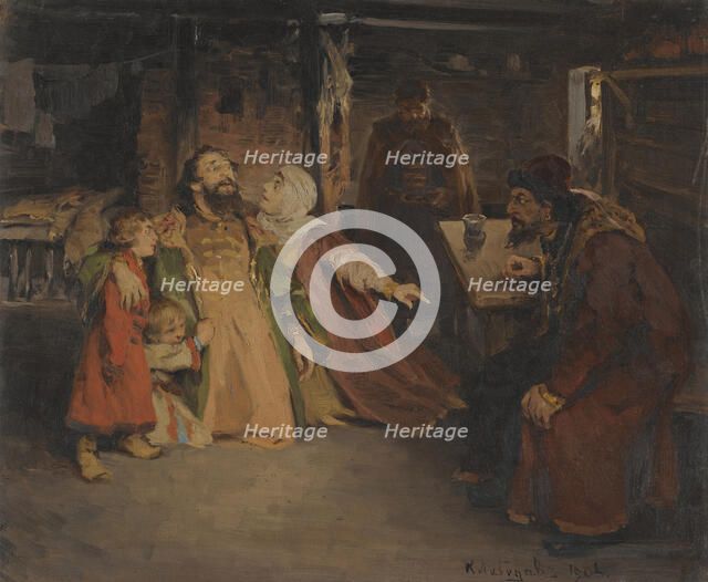 Ivan the Terrible. Artist: Lebedev, Klavdi Vasilyevich (1852-1916)