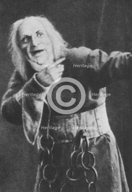 Ivan Yershov as Kashchey, 1918.