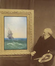 [Ivan Constantinovich Aivasovski], 1893. Creators: Babayeva Studio, Ivan Ayvazovsky