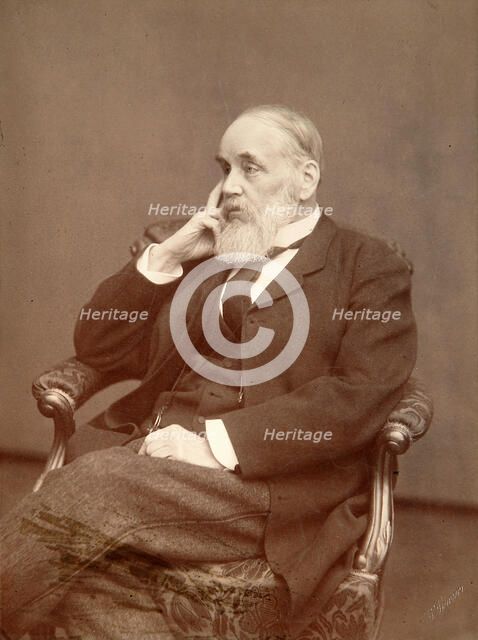 Ivan Goncharov, Russian author, 19th century. Artist: Andrei Deniere