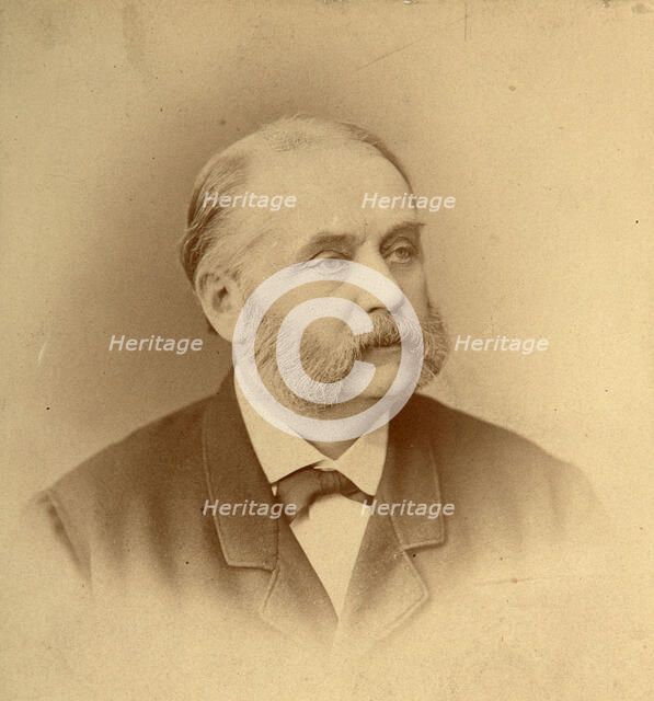 Ivan Goncharov, Russian author, 19th century. Artist: Charles Bergamasco