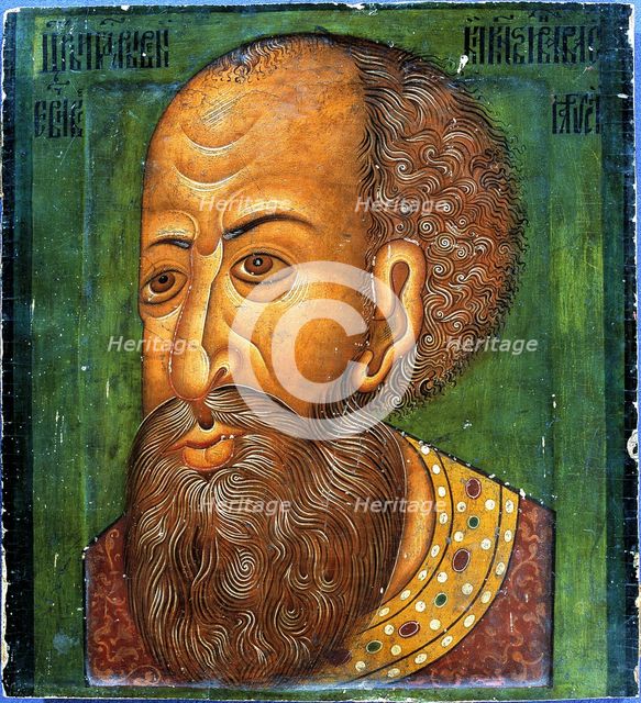 Ivan IV the Terrible, Early 17th cen.. Artist: Anonymous  