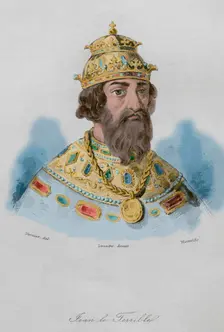 Ivan IV Vasilyevich, (1530-1584), known as Ivan the Terrible, Grand Prince of Moscow…, 1839. Creator: Augustin François Lemaitre