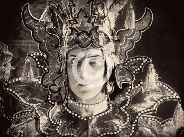 Ivan Mozzhukhin in the film "Le Lion des Mogols" (The Lion of the Moguls) by Jean Epstein, 1924. Creator: Anon.