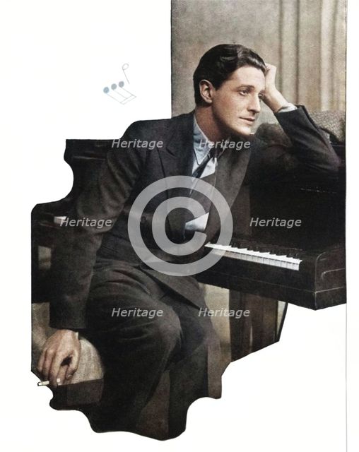 'Ivor Novello confesses: "It Takes Me A Long Time To Compose A Score, But It Only Takes Booth's Two  Creator: Unknown.