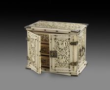 Ivory cabinet, late 17th century