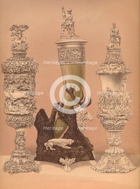 'Ivory Carvings', 1893.  Artist: Robert Dudley.