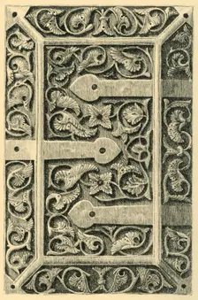 Ivory casket lid, 965 to 970 AD, (1881). Creator: W Jones