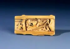 Ivory gambling counter, Qing dynasty, China, 18th century. Creator: Unknown