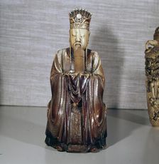 Ivory Figure of Tien Kuan, Master of Heaven, Ming Dynasty, 1368-1644