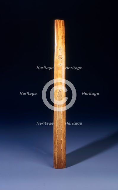 Ivory sceptre, Ming dynasty, China, 1368-1644. Creator: Unknown.