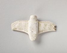 Ivory seagull effigy pendant, 1000 BCE-1500 CE. Creator: Unknown