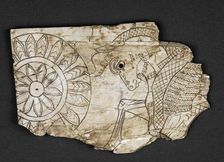 Ivory plaque, fragment