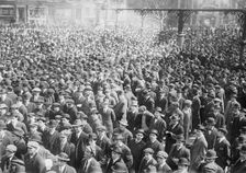 I.W.W. Meeting -- Union Sq., 1914. Creator: Bain News Service