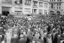 I.W.W. Meeting, Union Sq., 1914. Creator: Bain News Service