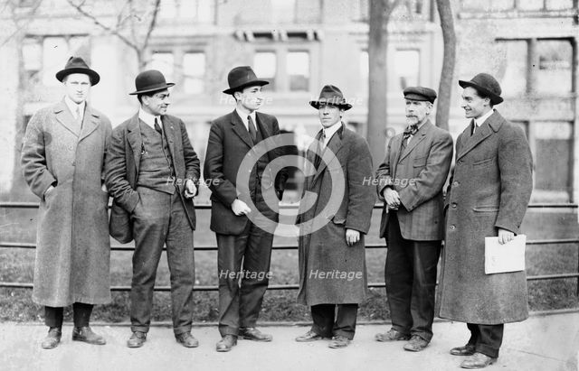I.W.W. Committee--Sullivan, Caron, Plunkett, Turner, Woolman, between c1910 and c1915. Creator: Bain News Service.