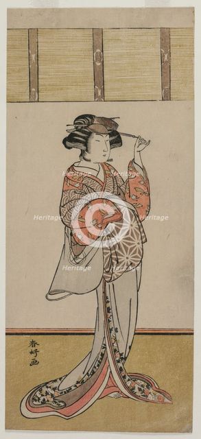 Iwai Hanshiro IV as Oiso no Tora, c. mid-1770s. Creator: Katsukawa Shunko (Japanese, 1743-1812).