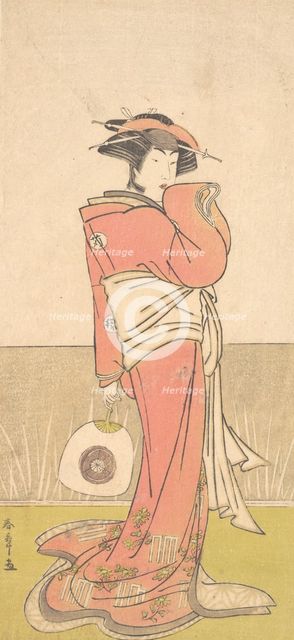 Iwai Hanshiro IV, ca. 1780. Creator: Shunsho.