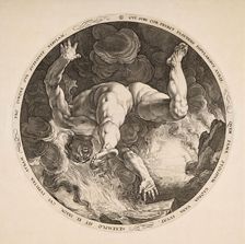 Ixion, 1588. Creator: Hendrik Goltzius