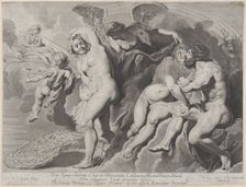 Ixion deceived by Hera, 1620-24. Creator: Pieter van Sompel