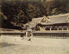 Iyeyasu Temple, 1865. Creator: Unknown