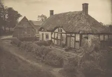 Izaak Walton's House at Shallowford, Staffordshire, 1880s, printed 1888., 1880s, printed 1888. Creator: George Bankart