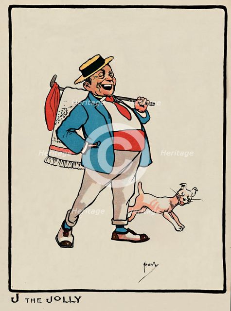 'J the Jolly', 1903. Artist: John Hassall.