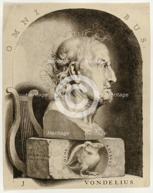J. Vondelius, 1669/81. Creator: Janus Lutma.