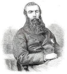 J. W. Malcolm, Esq., the newly-elected M.P. for Boston - from a photograph by Claudet, 1860. Creator: Unknown