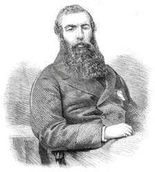 J. W. Malcolm, Esq., the newly-elected M.P. for Boston - from a photograph by Claudet, 1860. Creator: Unknown