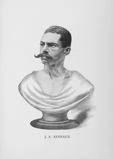 J. A. Arneaux, 1887. Creator: Unknown