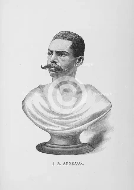 J. A. Arneaux, 1887. Creator: Unknown.
