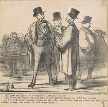 J'ai acheté ... un tonneau de vin ..., 19th century. Creator: Honore Daumier