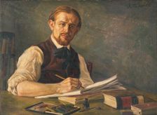 J. Alexy as a Student of Prague Academy, 1921. Creator: Stefan Polkorab