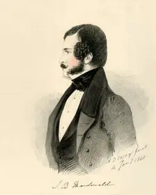 J. B. Macdonald 1840. Creator: Richard James Lane