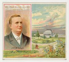 J. B. McCullagh, St. Louis Globe-Democrat, from the American Editors series (N35) for Alle..., 1887. Creator: Allen & Ginter