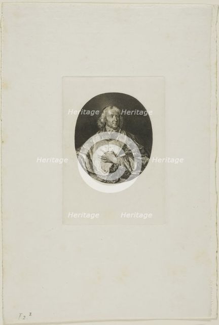 J-B. Bossuet: Bust Portrait, n.d. Creator: Jean-Baptiste de Grateloup.