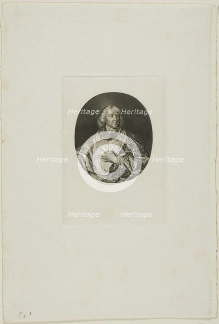 J-B. Bossuet: Bust Portrait, n.d. Creator: Jean-Baptiste de Grateloup.