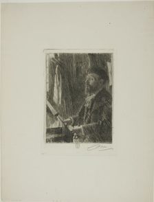 J.B. Faure, 1891. Creator: Anders Leonard Zorn