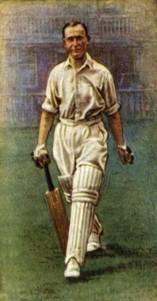 J. B. Hobbs (Surrey) 1928. Creator: Unknown