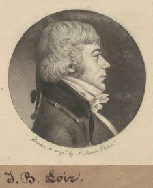 J. B. Loir, 1800. Creator: Charles Balthazar Julien Févret de Saint-Mémin