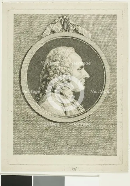 J.B. Restout, n.d. Creator: Charles Nicolas Cochin.