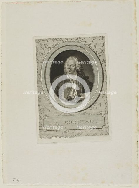J-B. Rousseau, n.d. Creator: Jean-Baptiste de Grateloup.