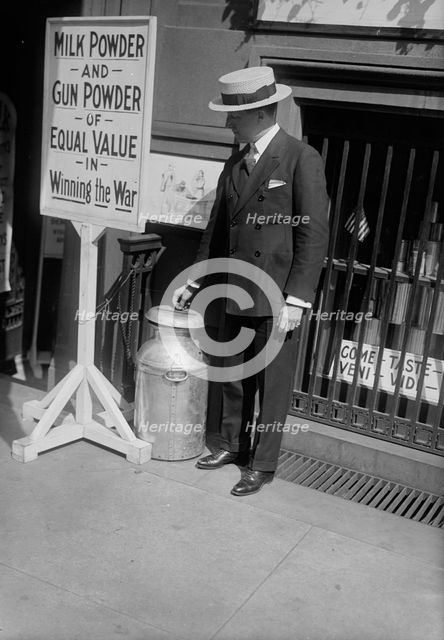J.B. Wells, 1918. Creator: Bain News Service.