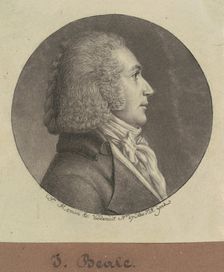 J. Beale, 1796-1797. Creator: Charles Balthazar Julien Févret de Saint-Mémin
