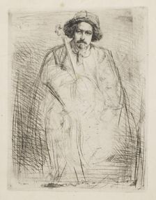 J. Becquet, Sculptor, 1859. Creator: James Abbott McNeill Whistler