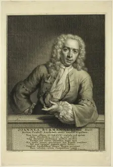 J. Burmannus, n.d. Creator: Jacobus Houbraken