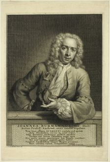 J. Burmannus, n.d. Creator: Jacobus Houbraken