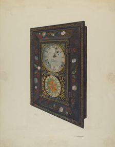 J.C. Brown Clock, probably 1940. Creator: William O. Fletcher