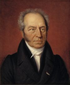 J.C. Spengler, Warden of the Royal Cabinet of Curiosities, 1834. Creator: Johan Ludvig Gebhard Lund